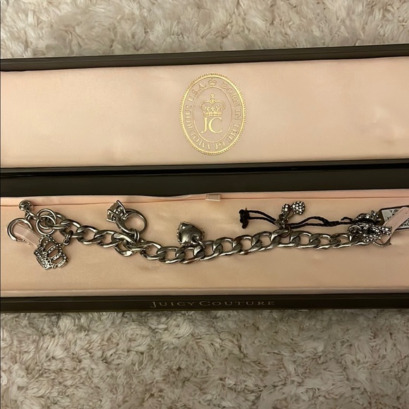 Vintage Juicy Couture Silver Charm Bracelet - Picture 5 of 5